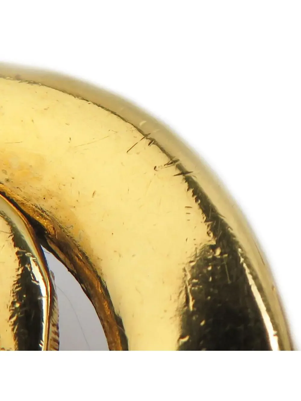 Chanel Cc Logo Clip-On Earrings Gold- #357926C52B